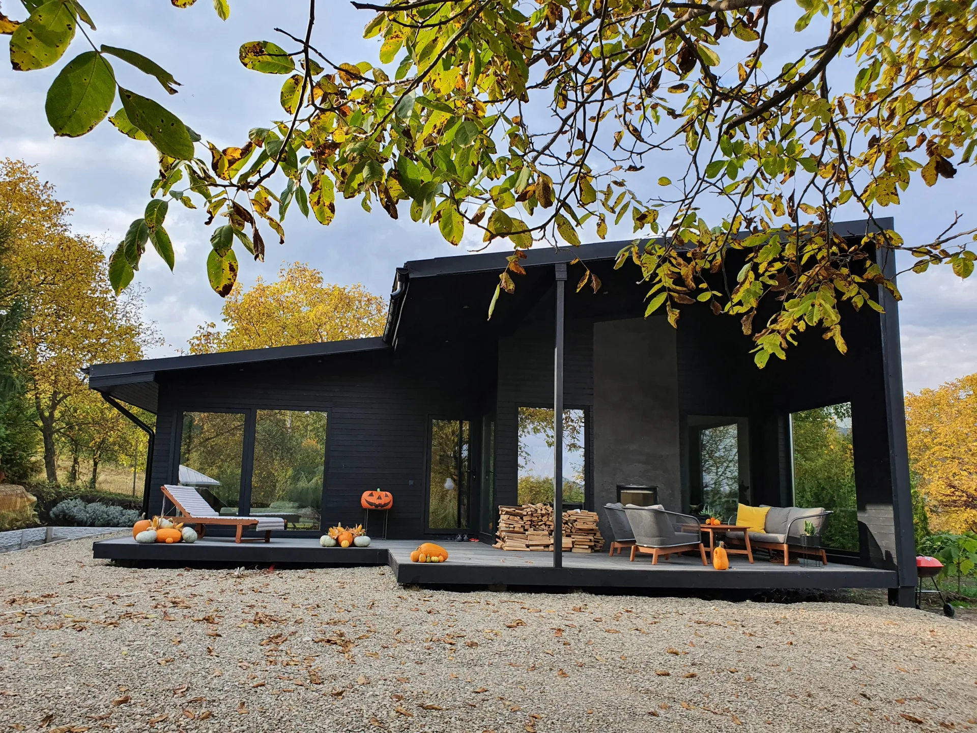 Black Walnut House (cozy indoor/outdoor fireplace)