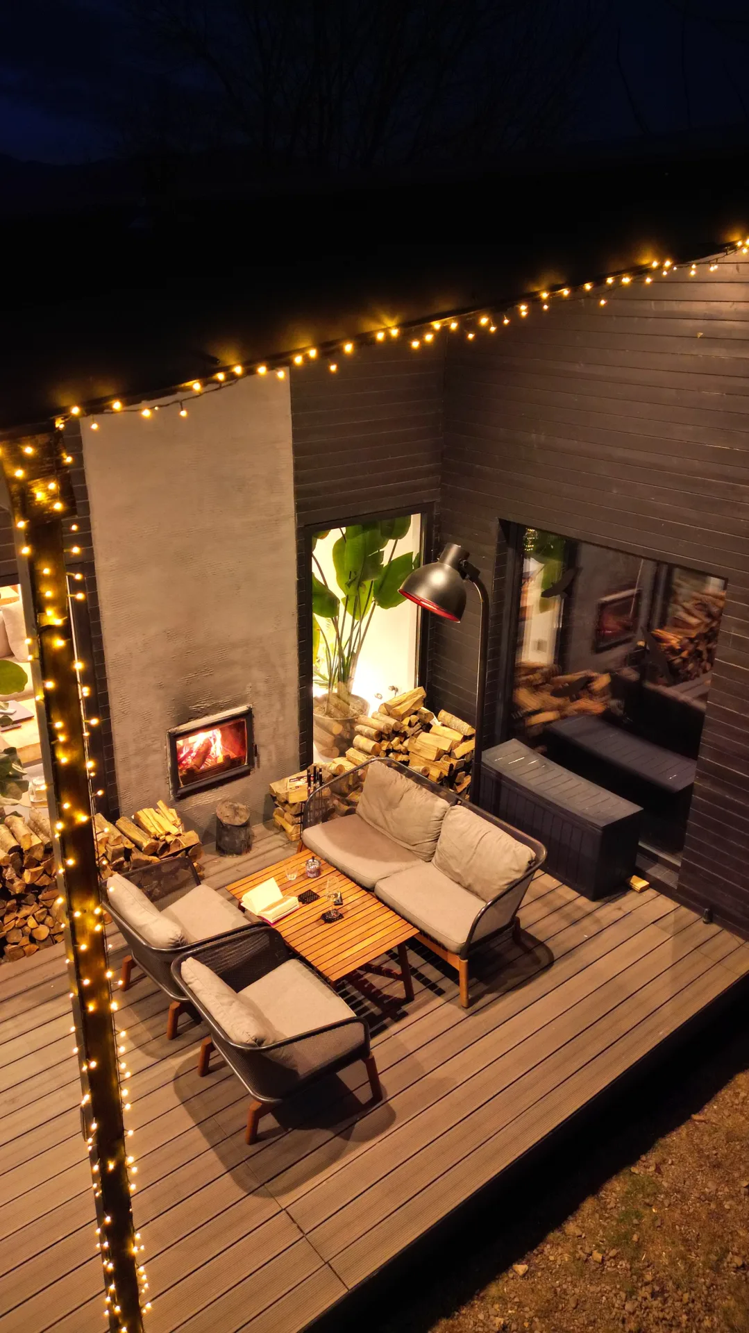 Black Walnut House (cozy indoor/outdoor fireplace) - imagine 14
