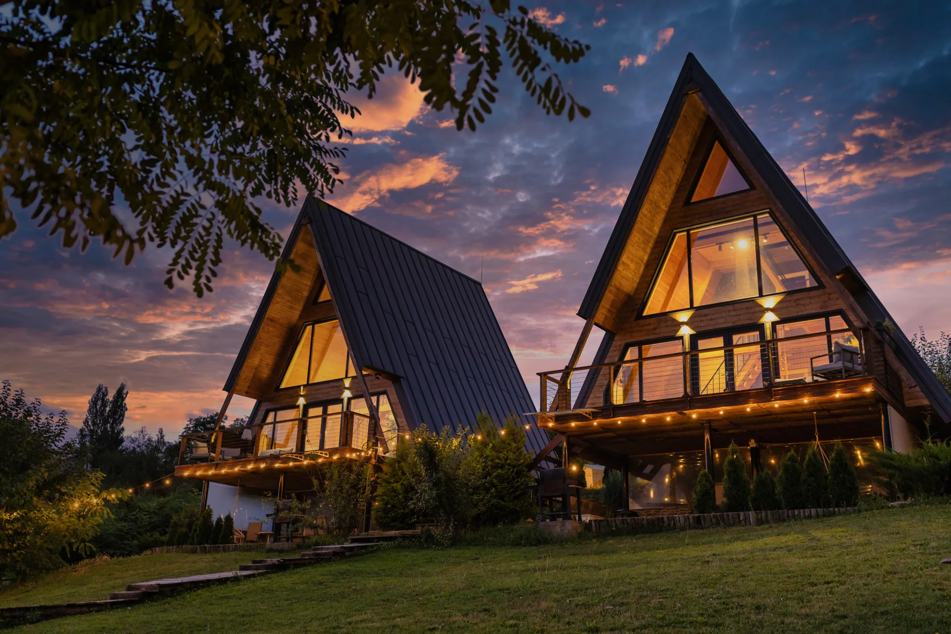 Arta Chalet A-Frame Cabins & Nature Retreat